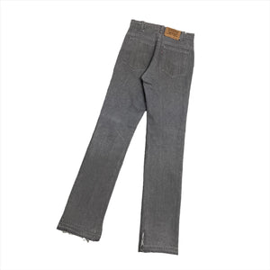 1980s Levi's Gray Released Hem Jeans