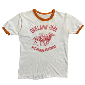 1960s "Oaklawn Park" Stained Ringer Teeshirt