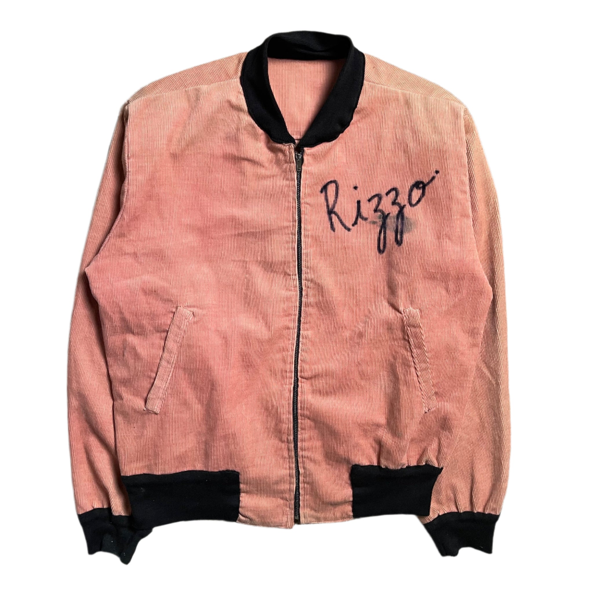 1960s Sunfaded "Pink Ladies" Corduroy Bomber Jacket