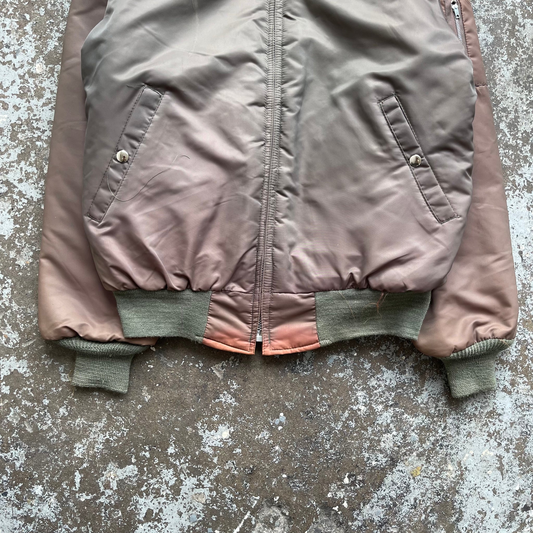 1960s Sun Faded Bomber Jacket