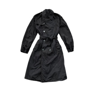 1960s Black Over Dyed U.S. Military Trench Coat