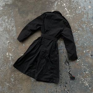 1960s Black Over Dyed U.S. Military Trench Coat