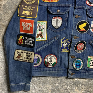 1970s Wrangler Multi Patch Denim Jacket